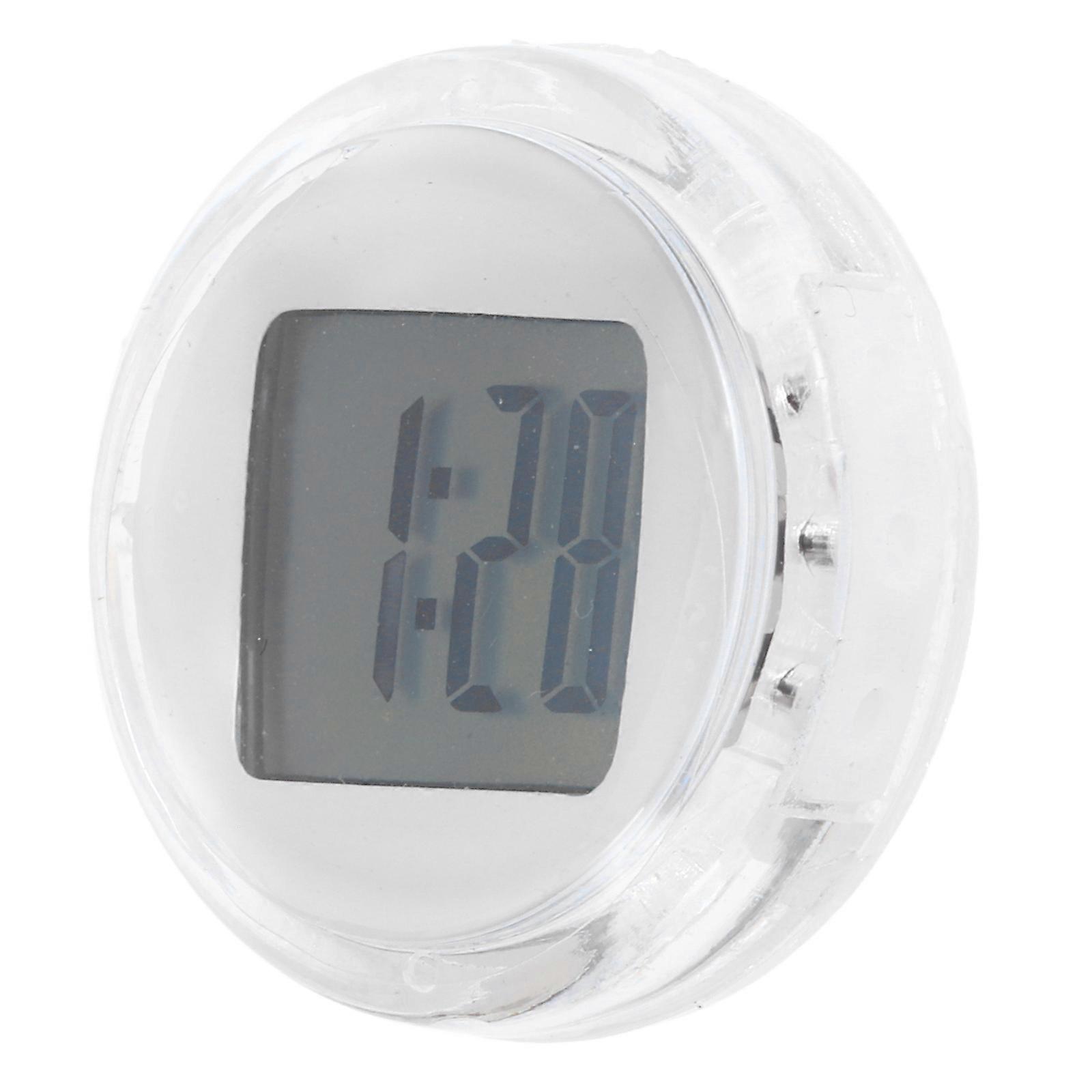 Electronic Watch Accessory Waterproof Self-Adhesive Digital Clock for Motorcycle