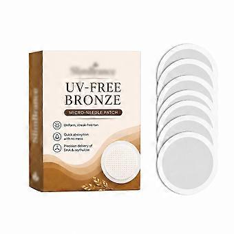 2pcs Self-Tanning Patch, Micro Needle Sunless Gentle Easy Body Use Natural Tan