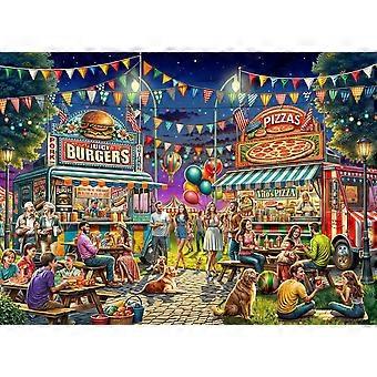 Food Trucks Jigsaw Puzzle CYQL-1103