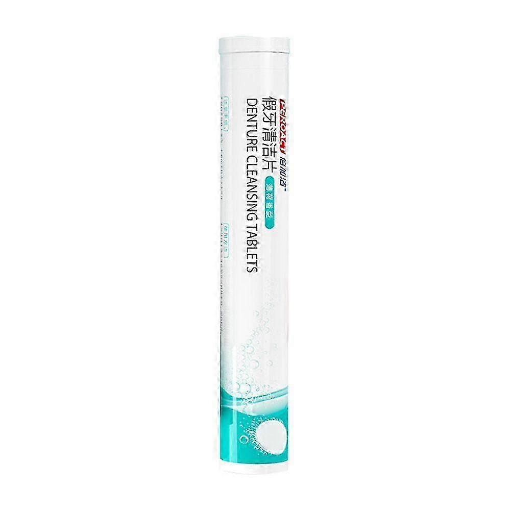 Denture Cleansing Tablets Oxygen Purification for Retainers Dentures