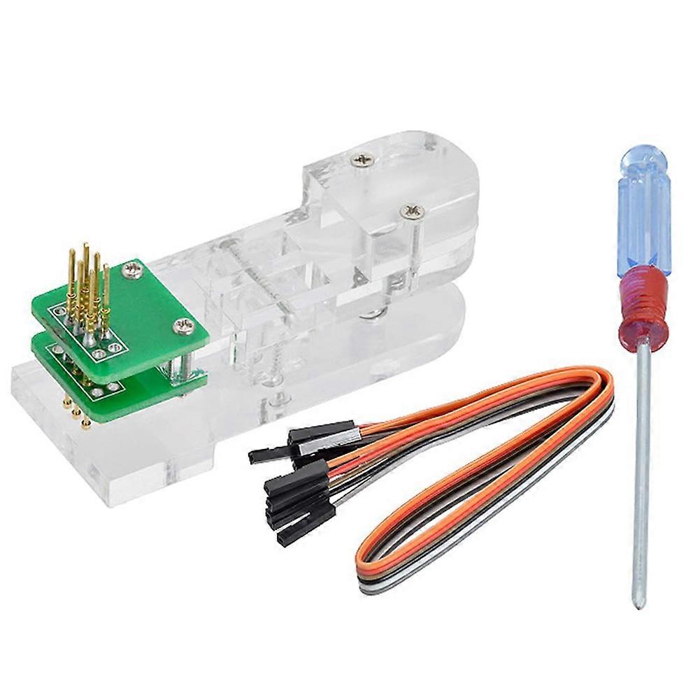 Double Row Program Burning Test Clip Pcb Fixture Probe Download Program Programming Burning 2.54mm 3P