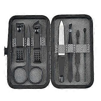 7-piece nail art set - nail clippers and nail tool box