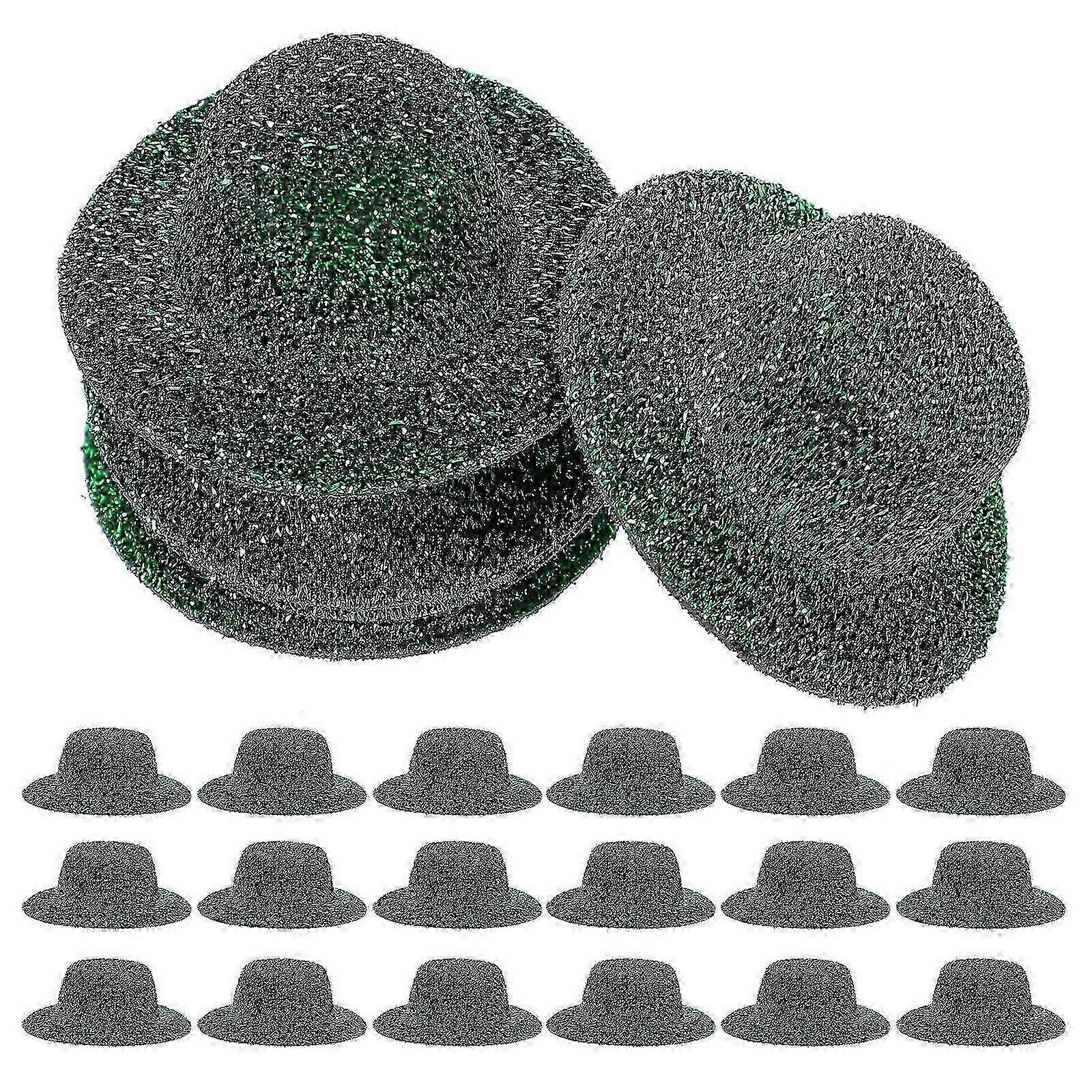 Dolls Jazz Hat Model Mini Hats compatible with Decor 80Pcs Dark