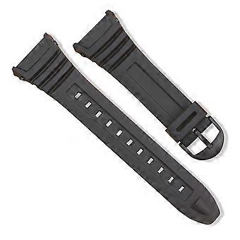 Armbandsur Band Andningsbar Vattentät Mjuk Silikon Sportklocka Bälte Ersättning För Casio W-96H