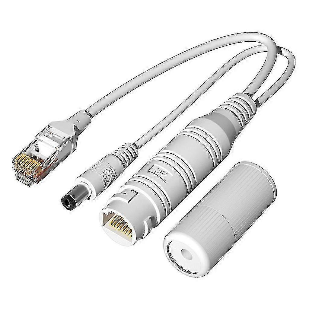48v Waterproof Poe Splitter Adapter Separator Combiner Interference Reduction