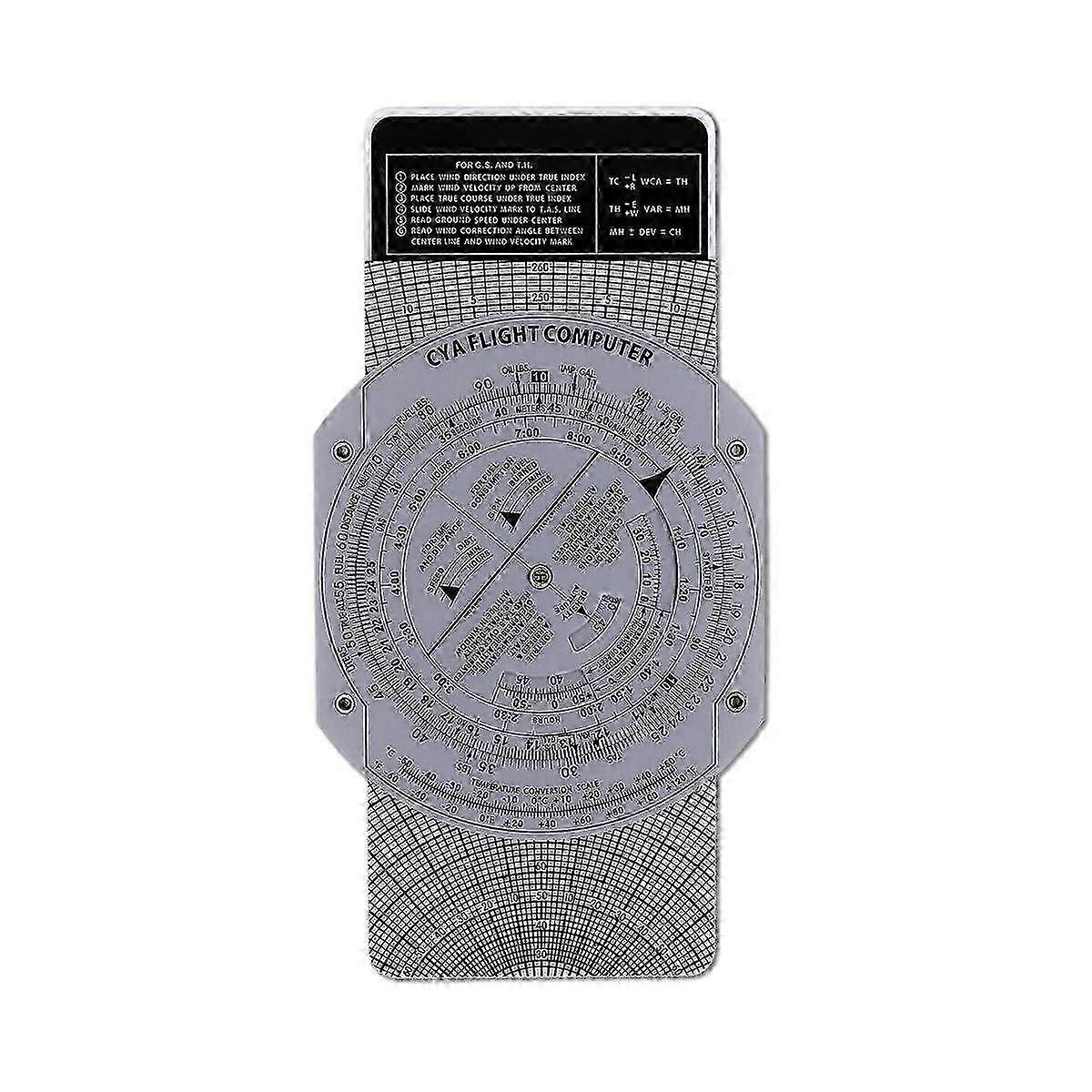 E6b Flight Computer Aviation Plotter Circular Slide Rule Used In Aviation Flight Training Pilot Training, Internships