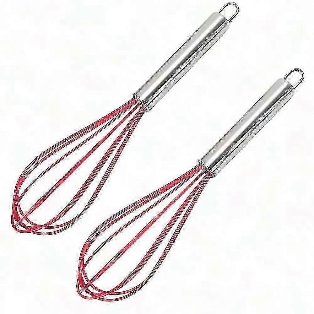 Silicone-Coated Balloon Whisk Set