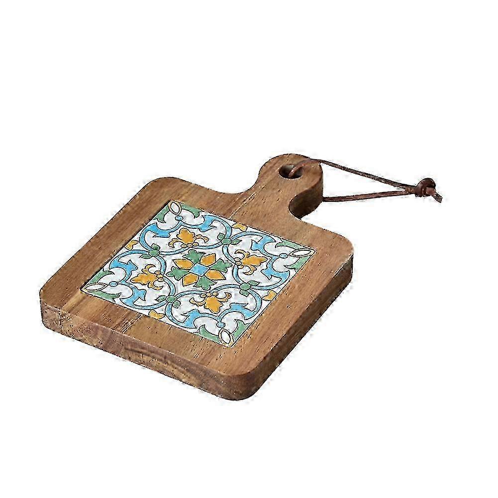 Retro Solid Wood Hot Pot Protectors