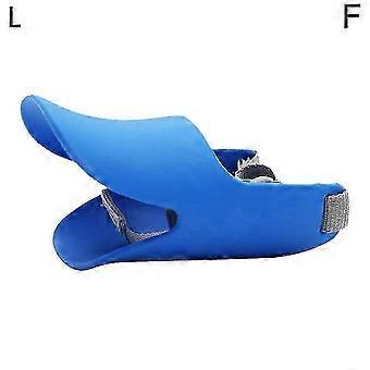 Focinheira de silicone macio para animais de estimação de raças pequenas.