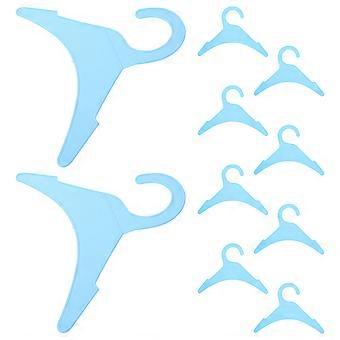 Pet Costume Hanger Plastic Dog and Cat Clothes Rack for 10Pcs