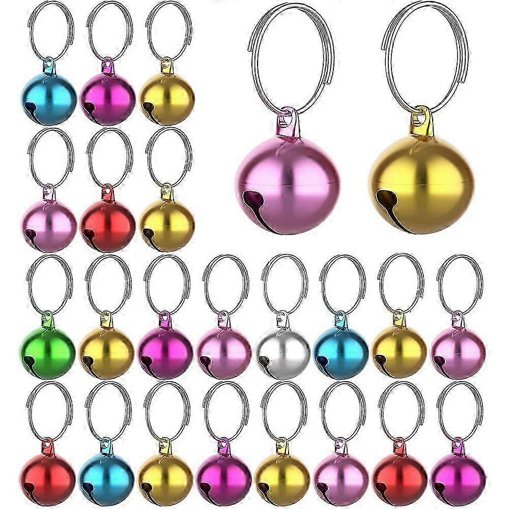 24PCS Vibrant 14mm Pet Bells