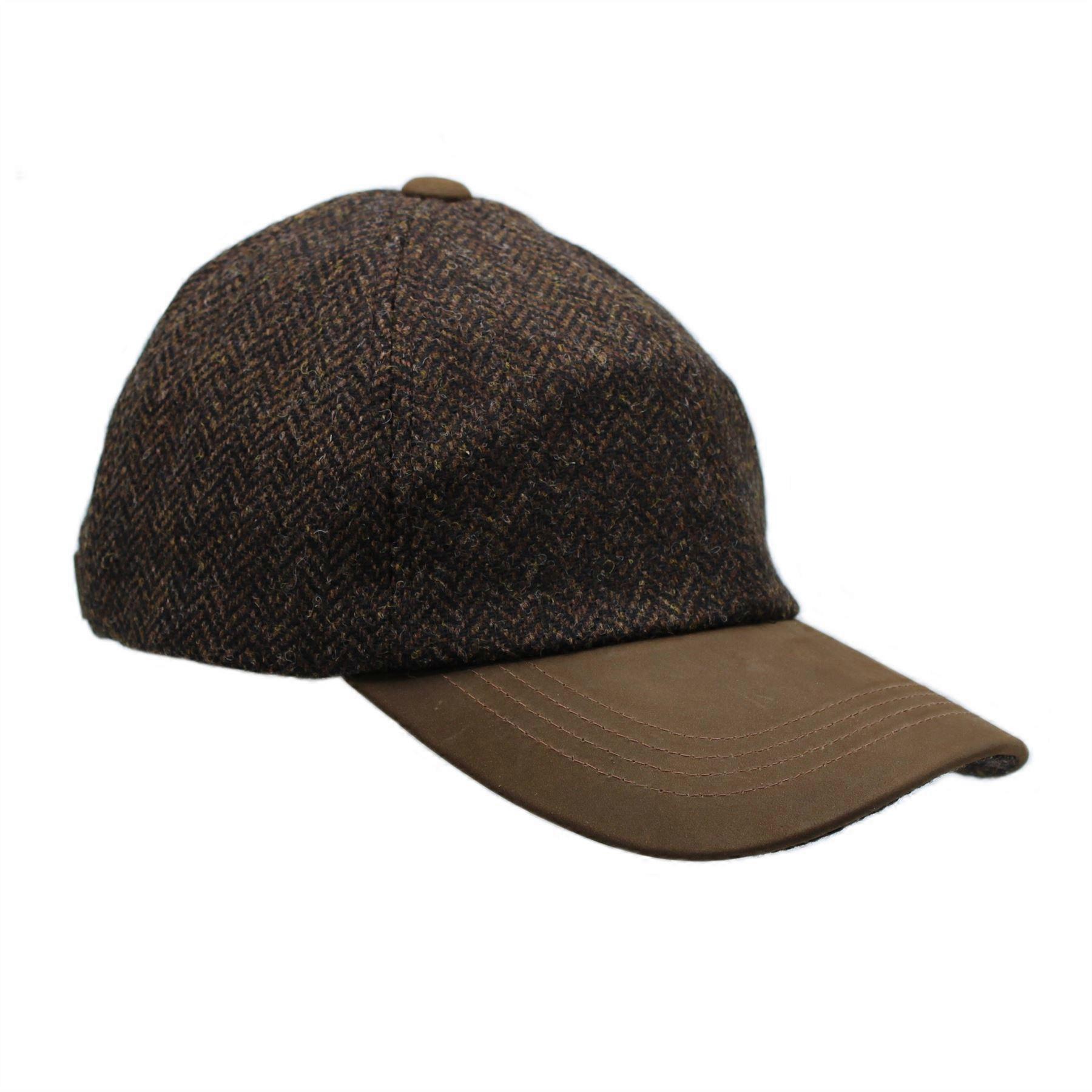 Sutton Tweed Baseball Cap ZH105 Otter