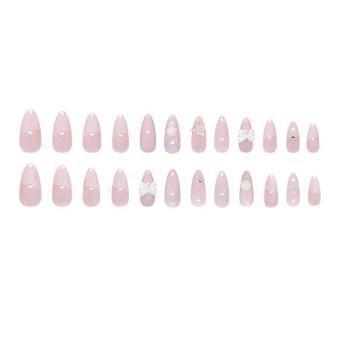 Comfort Fit Glitter Press On Nails Resin