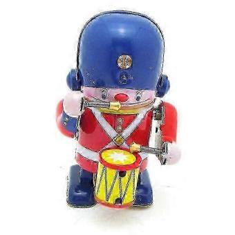 Retro Wind-Up Walking Robot Tin Toy