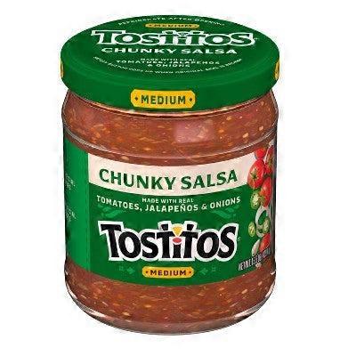 Tostitos Chunky Salsa, Medium, 15.5 oz