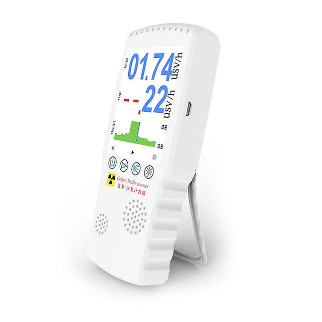 Portable Handheld Geiger Counter Multifunctional Nuclear Radiation And Electromagnetic Detector
