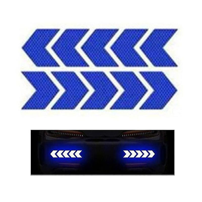 12pcs Reflective Tape Self Adhesive Waterproof Conspicuity Reflector Stickers