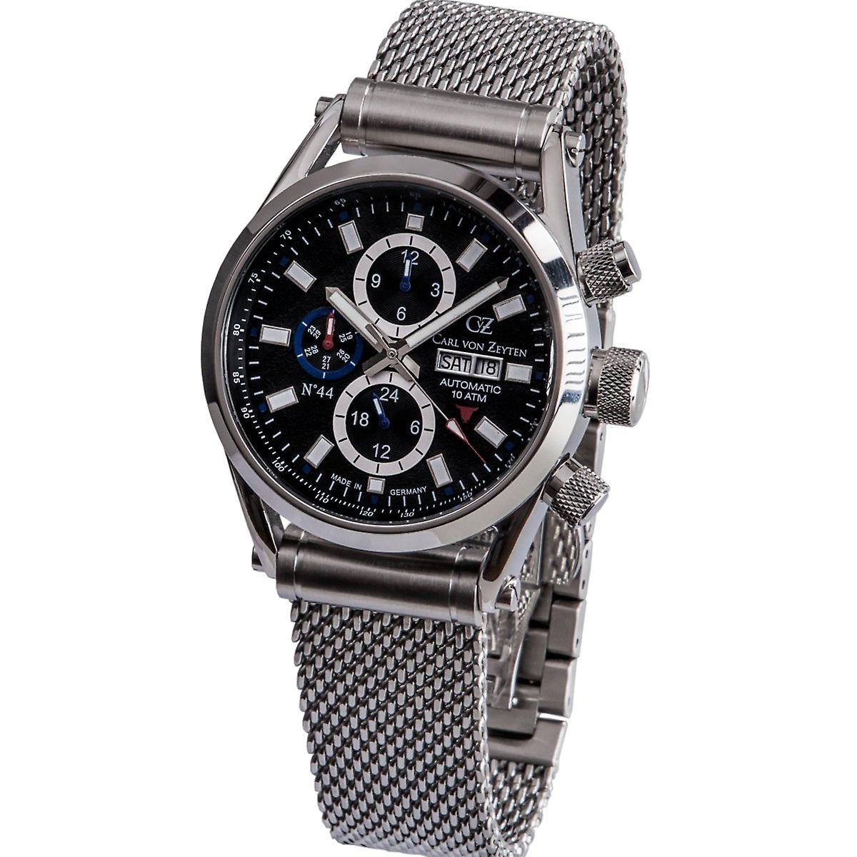 Carl of Zeyten men's watch wristwatch automatic no.. 44 CVZ0044BKMB