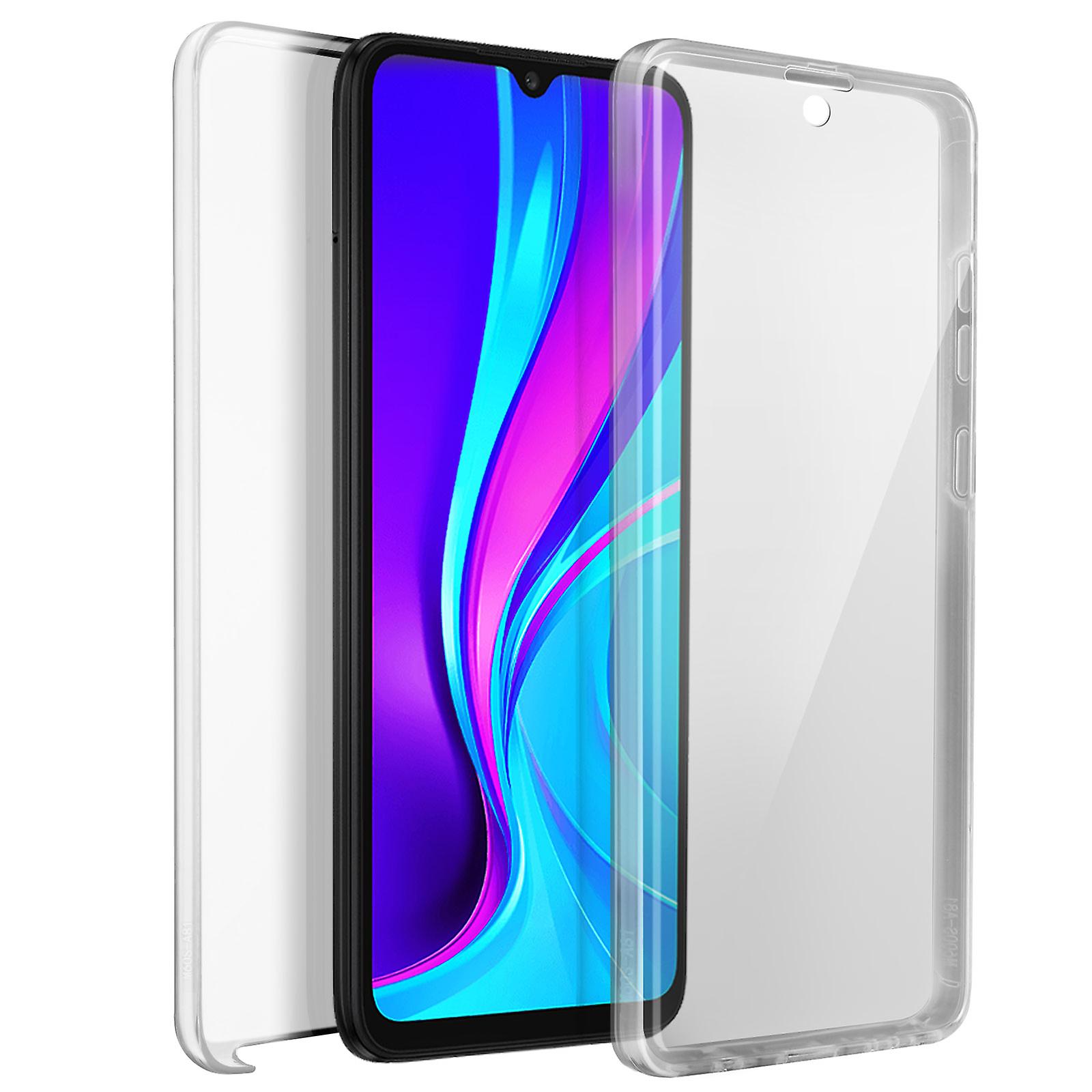 360 Case for Xiaomi Redmi 9C Flexible Front & Rigid Back - Transparent