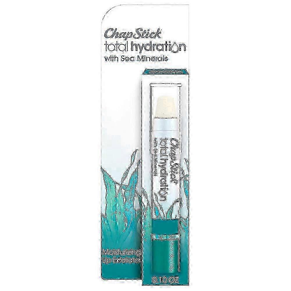 Chapstick Total Hydration 去角质润唇膏,海洋矿物质,0.1 盎司