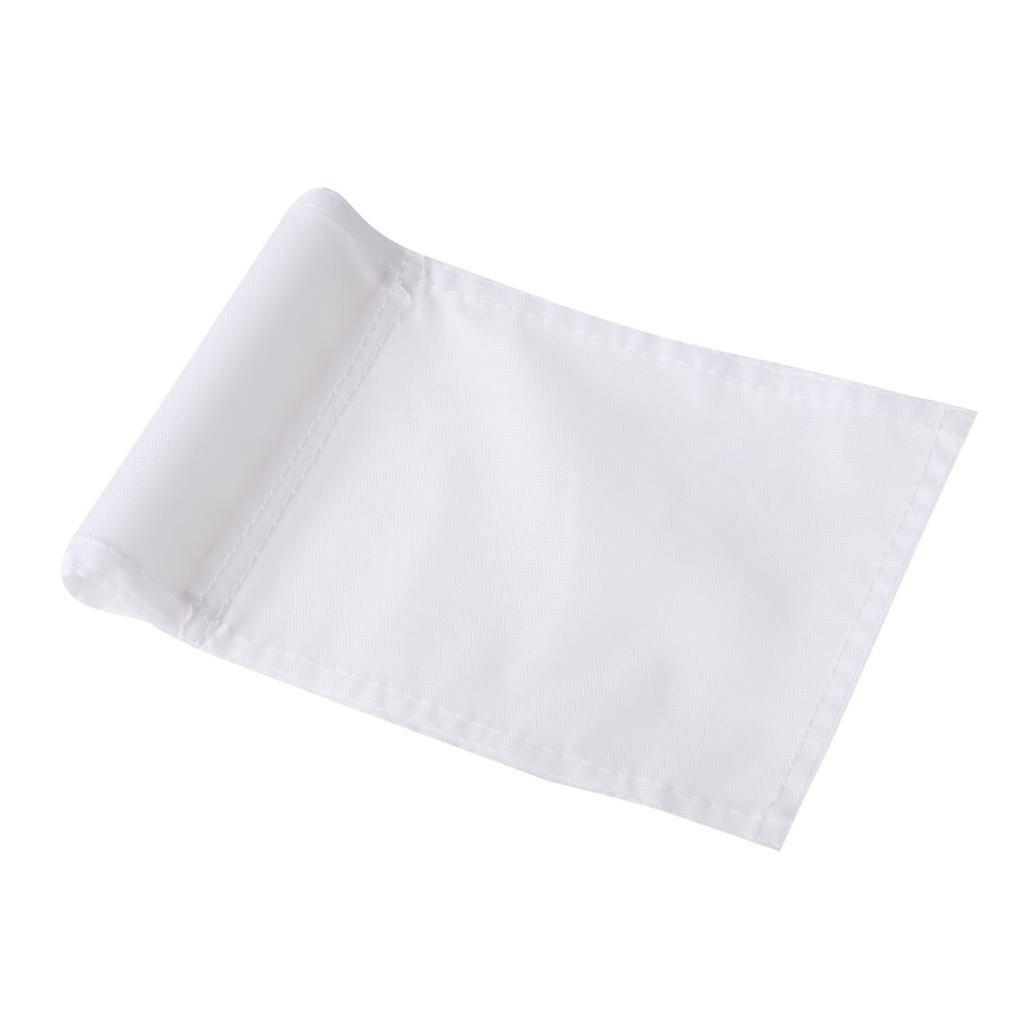 PuttingGreen Golf Solid Flag Golf Backyard Practicing Target Aids White
