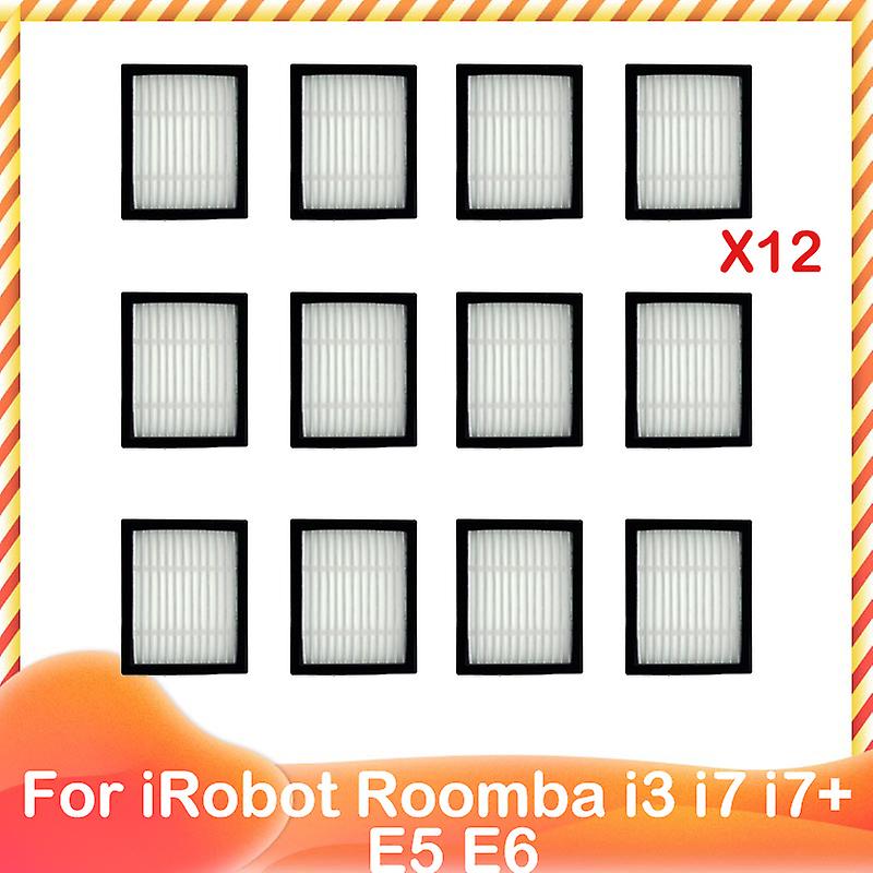 For iRobot Roomba i3 i7 i7+ Plus E5 E6 Robot Vacuum Main Side Brush Roller Hepa Filter Dust Bag Rag Part For Cleaner Replacement