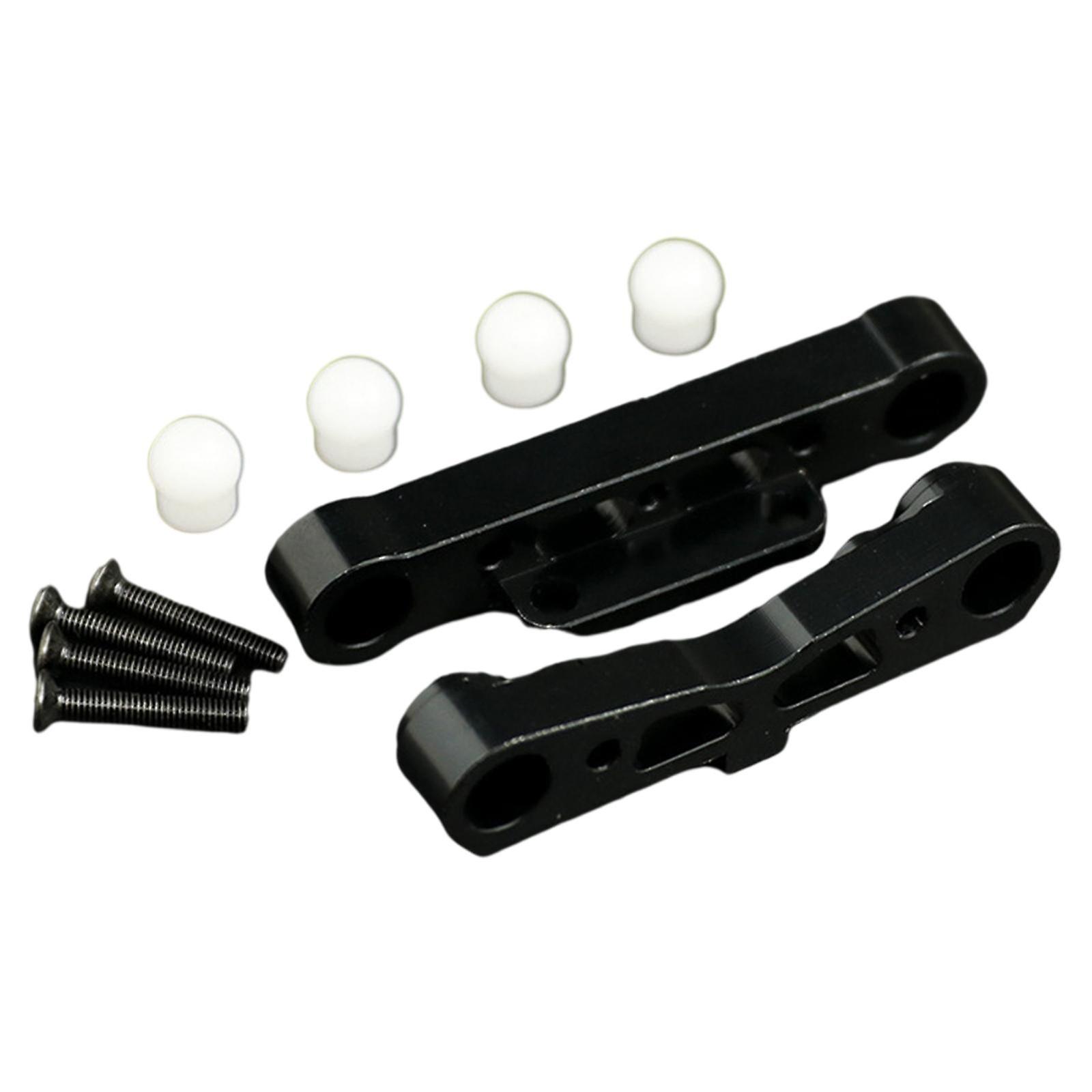 תושבת זרוע תחתונה מתכת עבור Arrma Kraton Typhon 1/8 RC משאית דגם חלקים שחור