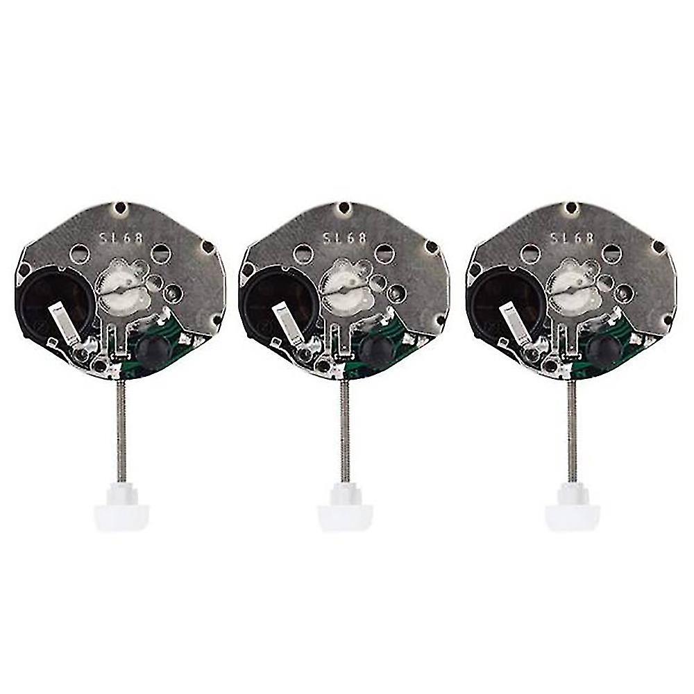 3pcs Sl68 Quartz Watch Movement Clock Accessories Diy Watch Repairing Replacing Hand Making Clock A