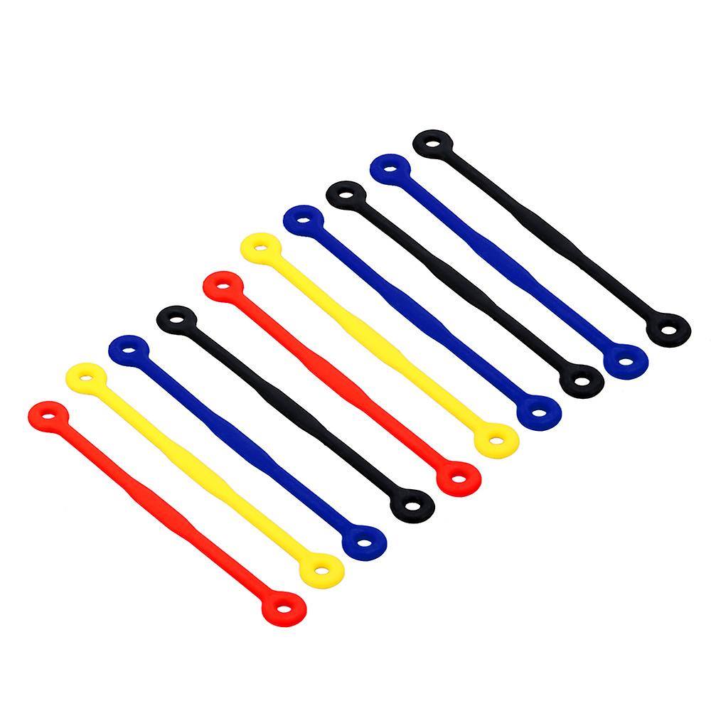 10pcs Tennis Damper Silicone Shock Reducing Strips