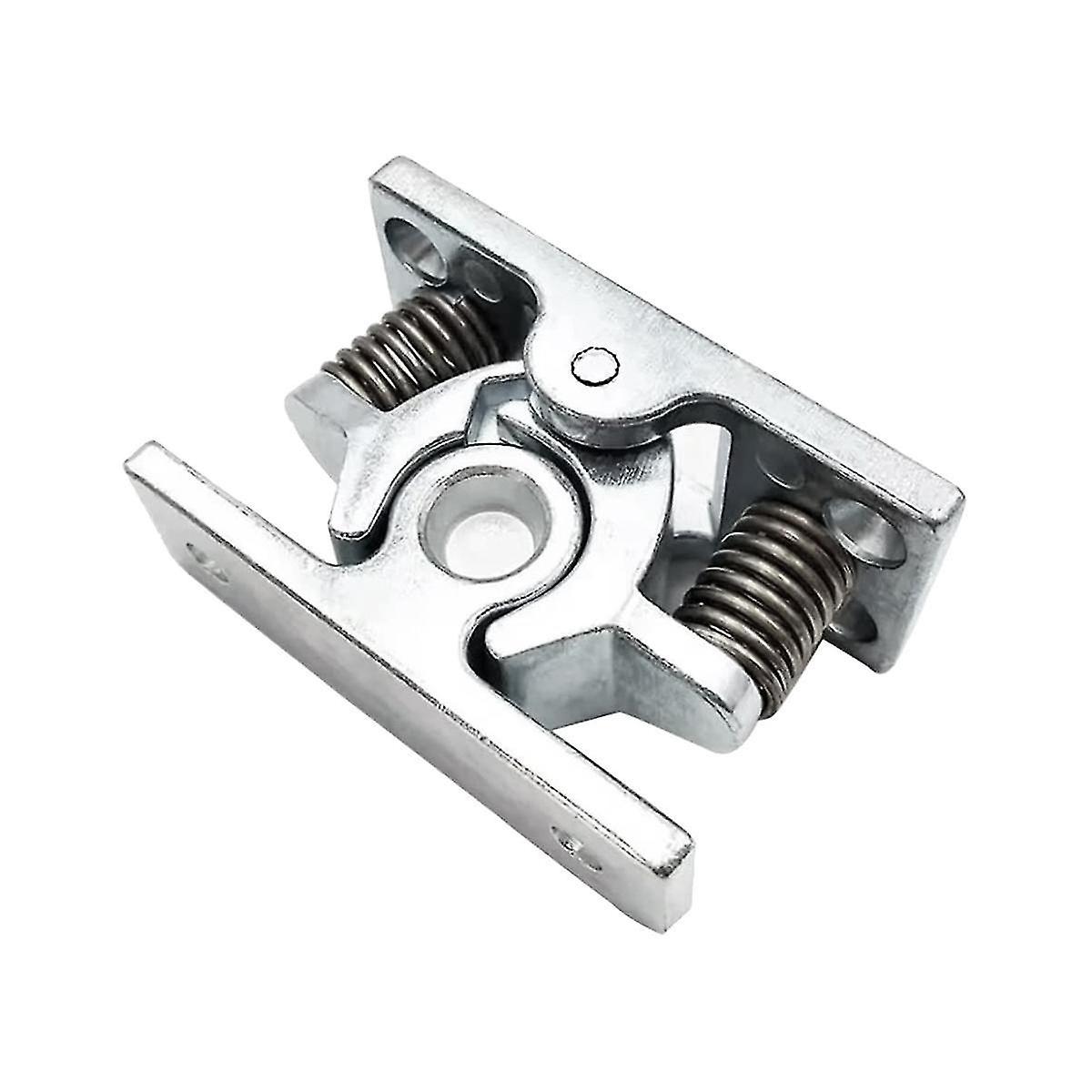1pcs Spring Loaded Door Easy Lock Stop Catch Release Clamp Double Roller Catch (mp-4)
