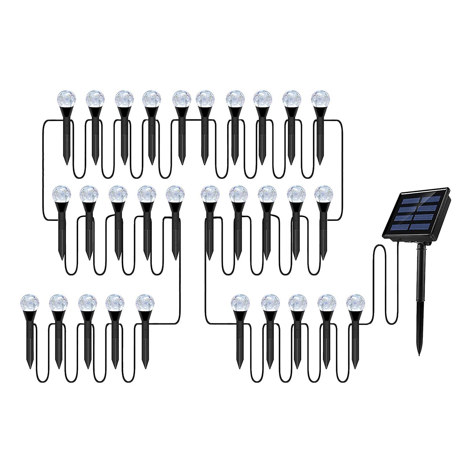 1 Set Solar Lawn Lamp IP55 Waterproof High Brightness No Wiring Required Automatic On/Off Multiple L