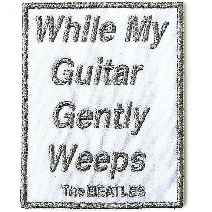 The Beatles While My Guitar Gently Weeps Patch