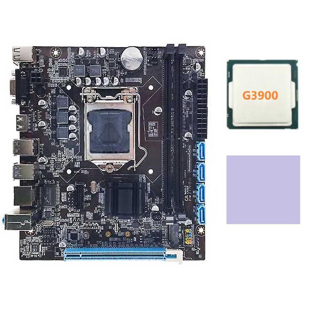 H Desktop Computer Mboard S A1151 6/7 Nerat Cpu Dual-chl Ddr4 Memory+g390
