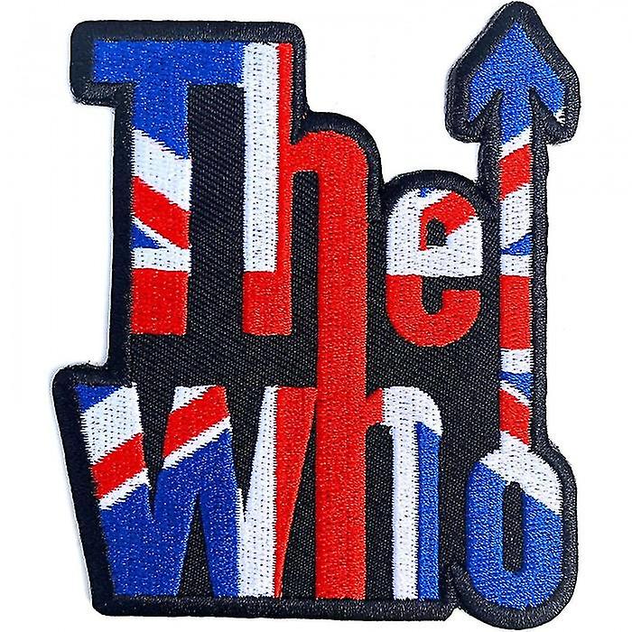 The Who Tecido União Jack Iron On Patch