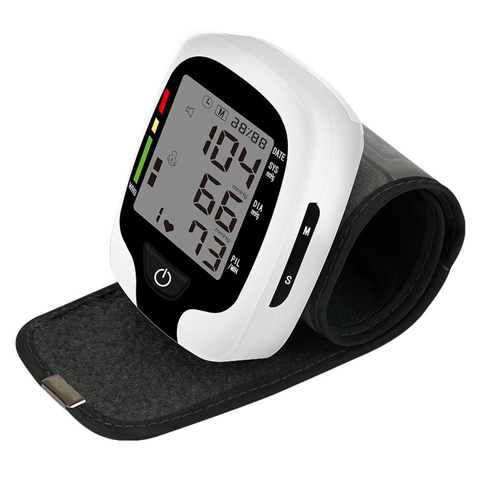 Blo Od Pressure Monitor Lcd Display Wrist Measurement