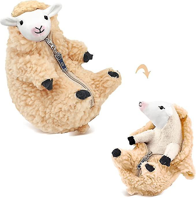 Cute Shaved Sheep Plush Toy Fun -s