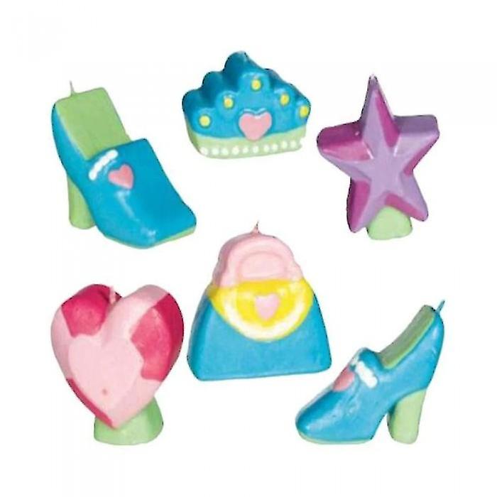 Amscan Shopping Spree Candles (Pack of 6)