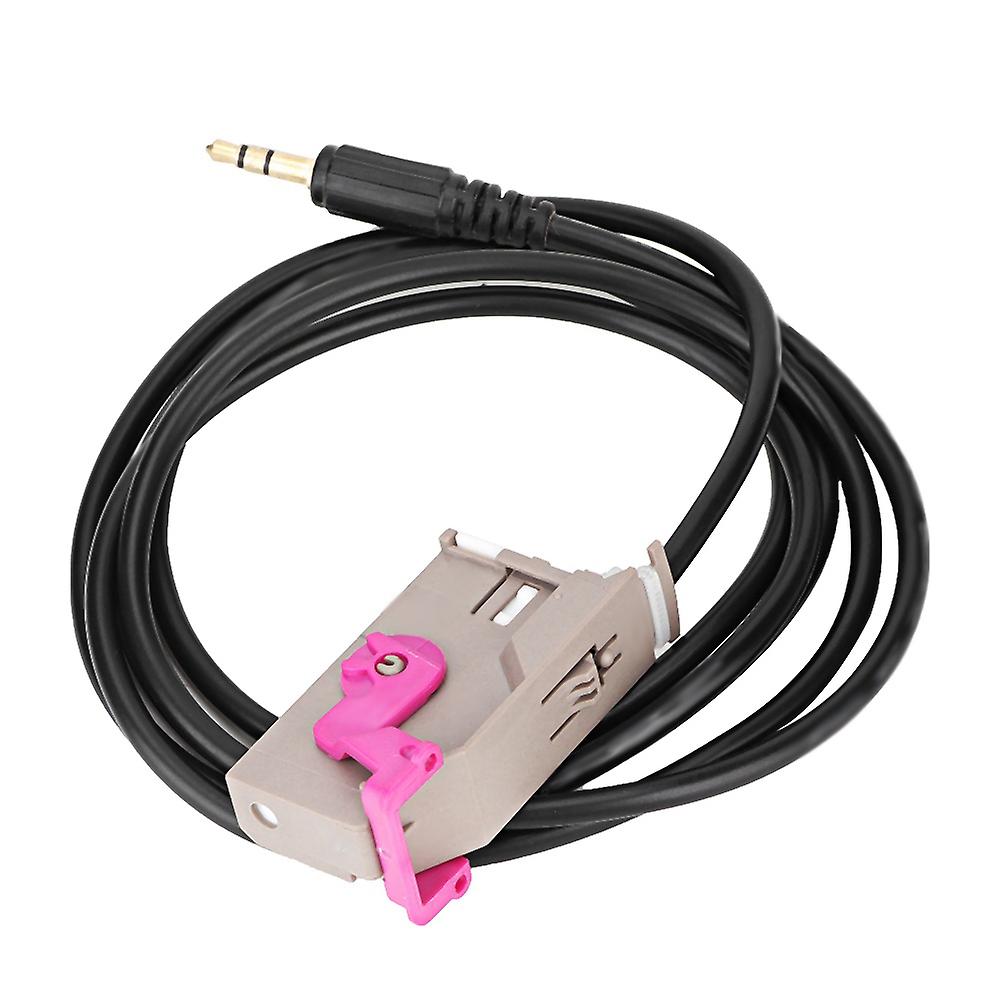 Car Aux in RNS‑E Navigation Male 3.5mm o Jack 32Pin Wire Cable for A3 A4 A6 A8 TT