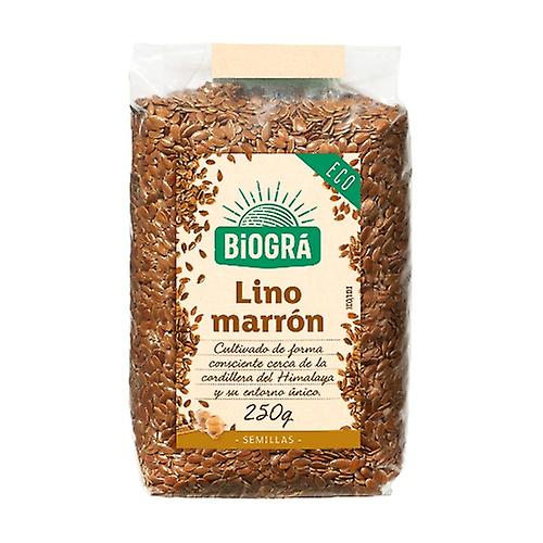 Organic Brown Linen 250 g