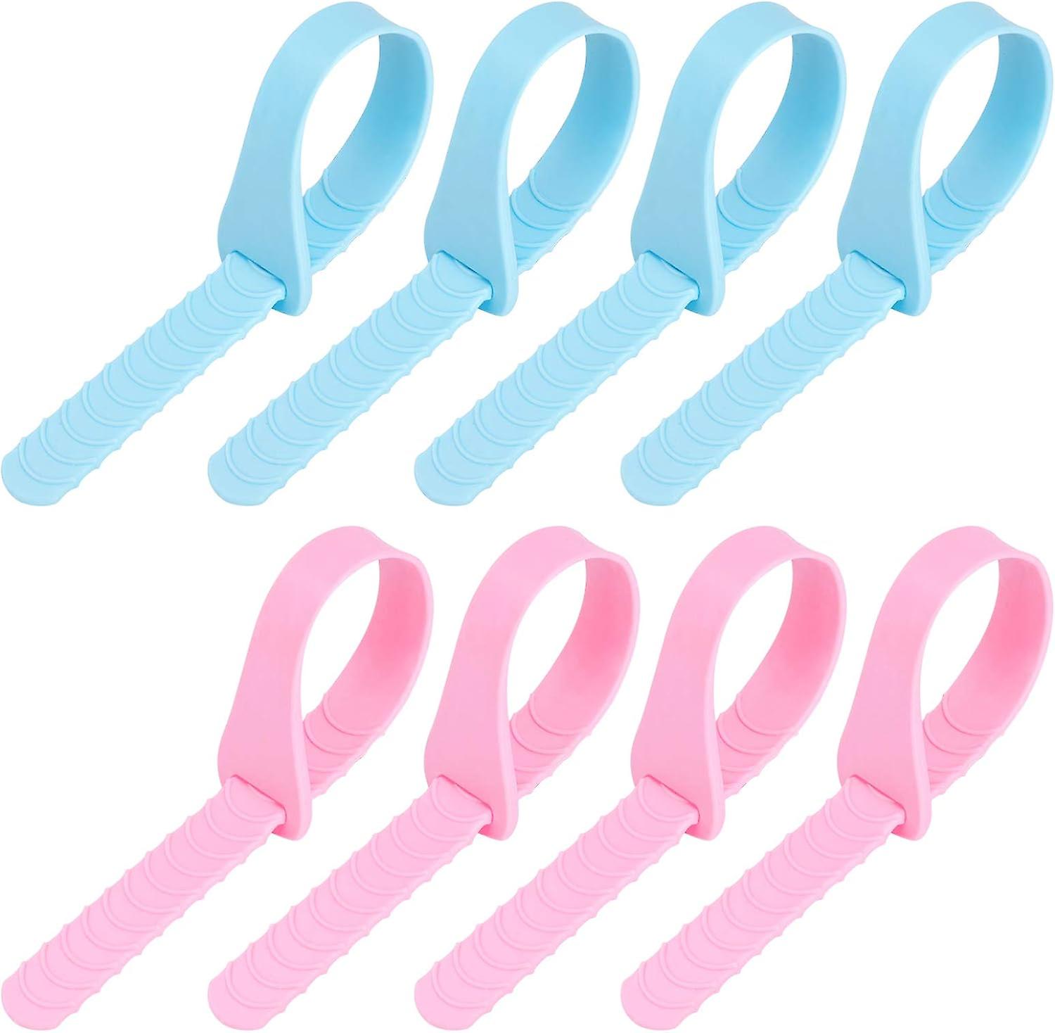 Silicone Toilet Lid Handle Toilet Lifter Cover Avoid Touching for Home Bathroom 12 Pieces
