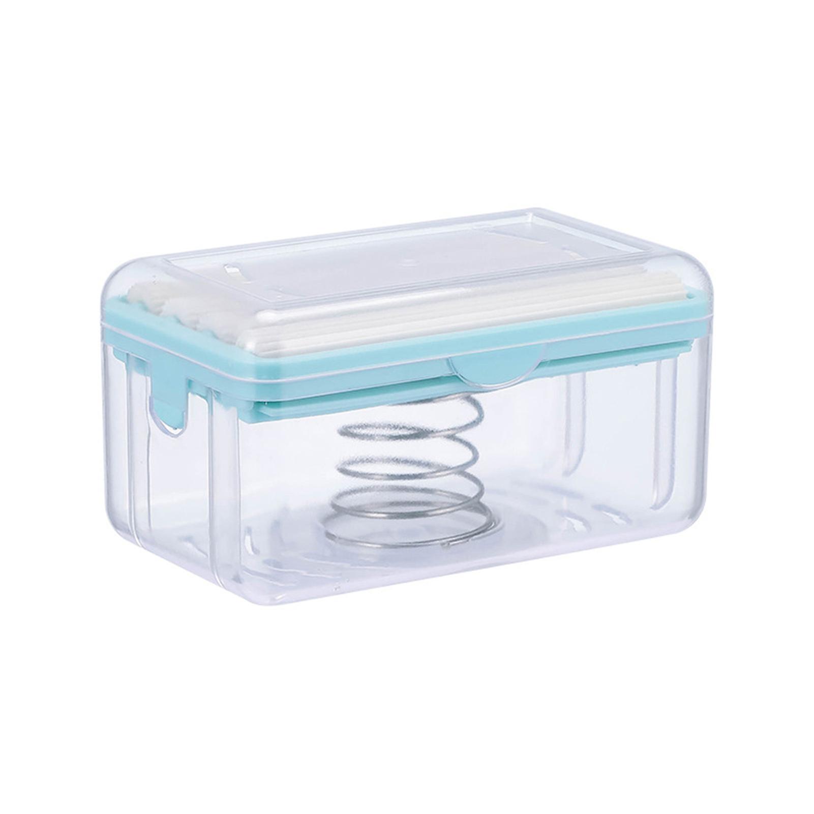Multi-Purpose Hollow Soaps Storage Box Household Large Capacity Soaps Holder for Washroom Toilet
