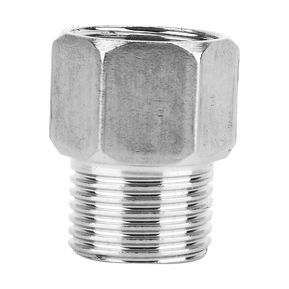 Acero inoxidable G1/2", accesorios de tubería, adaptador, conector