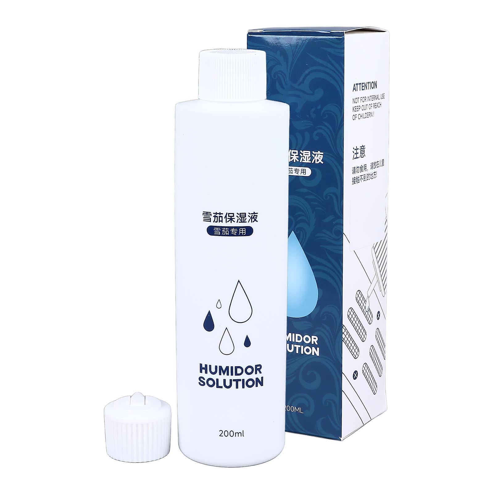 200ml Propylene Glycol Solution for Cigar Humidors Safe Gentle Non-Irritating Humidifier Liquid Maintaining Optimal Humidity