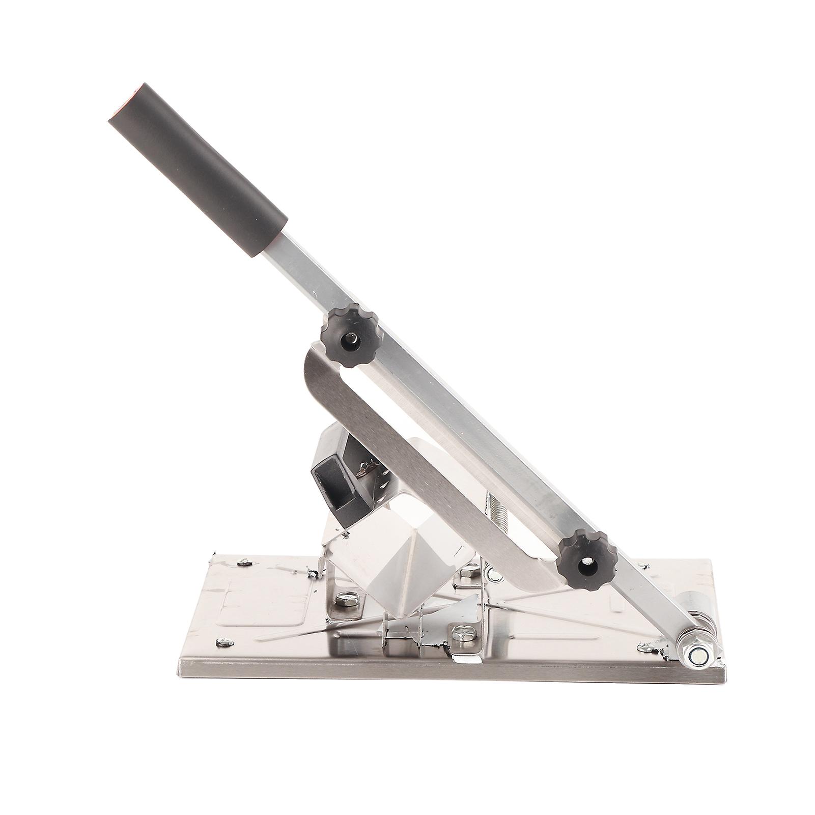 Trancheuse à viande congelée en acier inoxydable, machine manuelle pour couper la viande congelée, le bœuf et le mouton, pour la cuisine à domicile