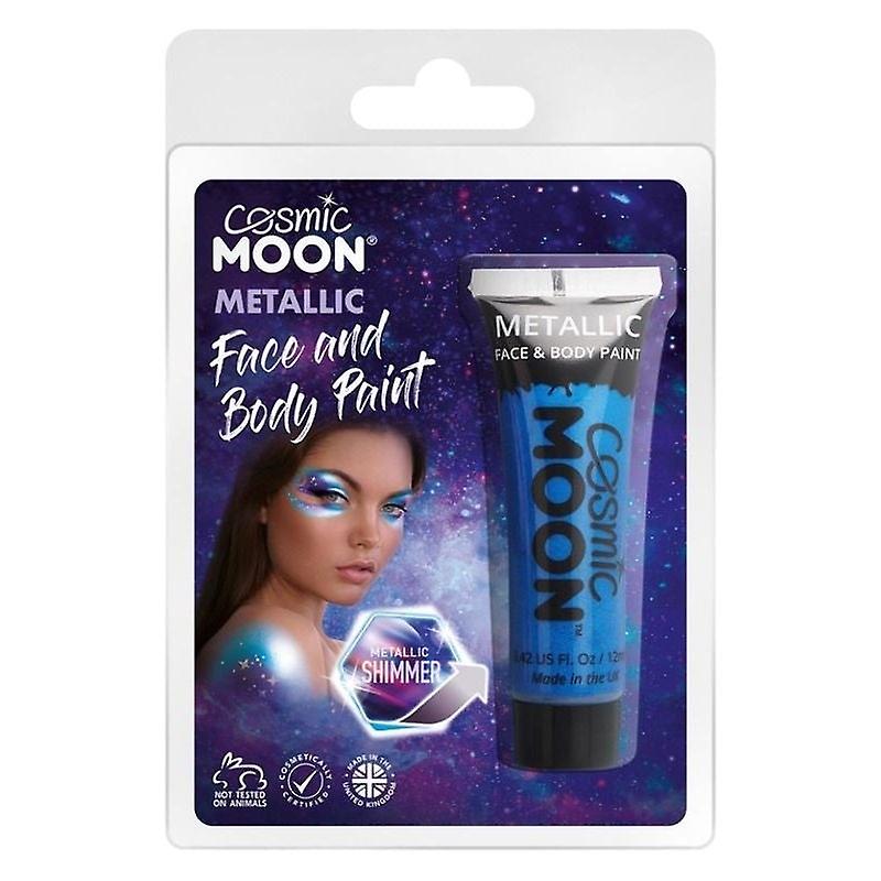 Cosmic Moon Metallic Face & Body Paint Clamshell, 12ml S02270