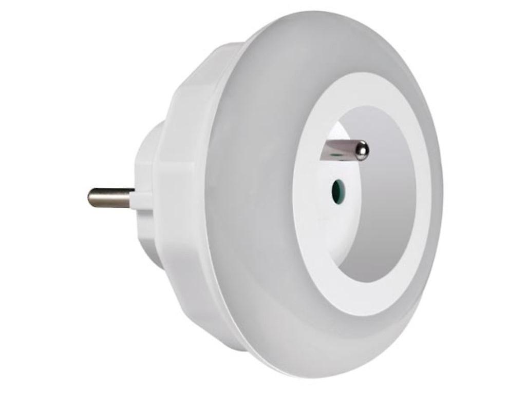 LED night light with socket - Pin Earth