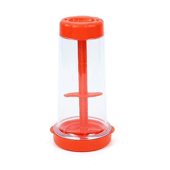 Rotary Flour Sifter Large Capacity Flour Tapioca Mixing Cup Handheld Clear Baking Powder Dispenser