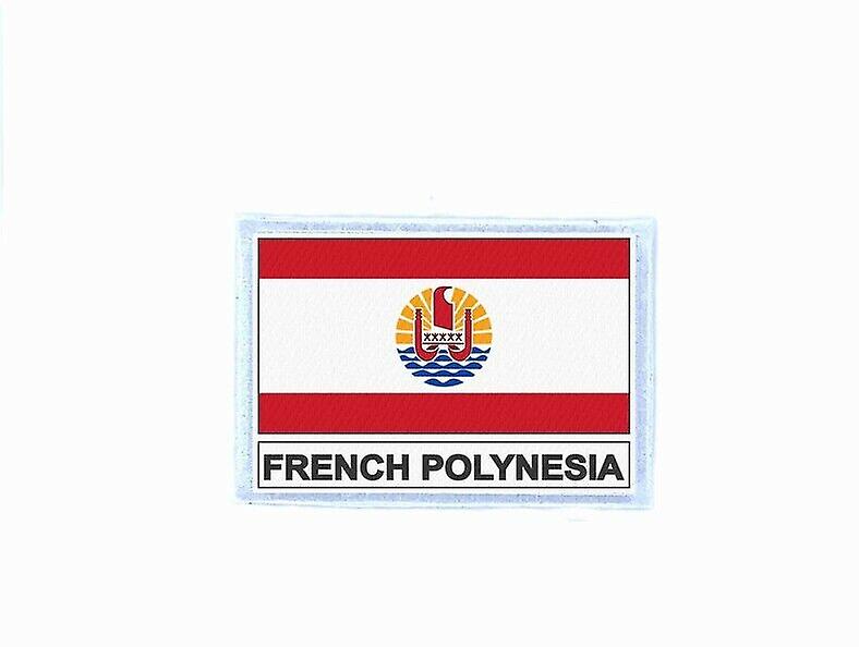 Ecusson patch badge prints flag PF French polynesia