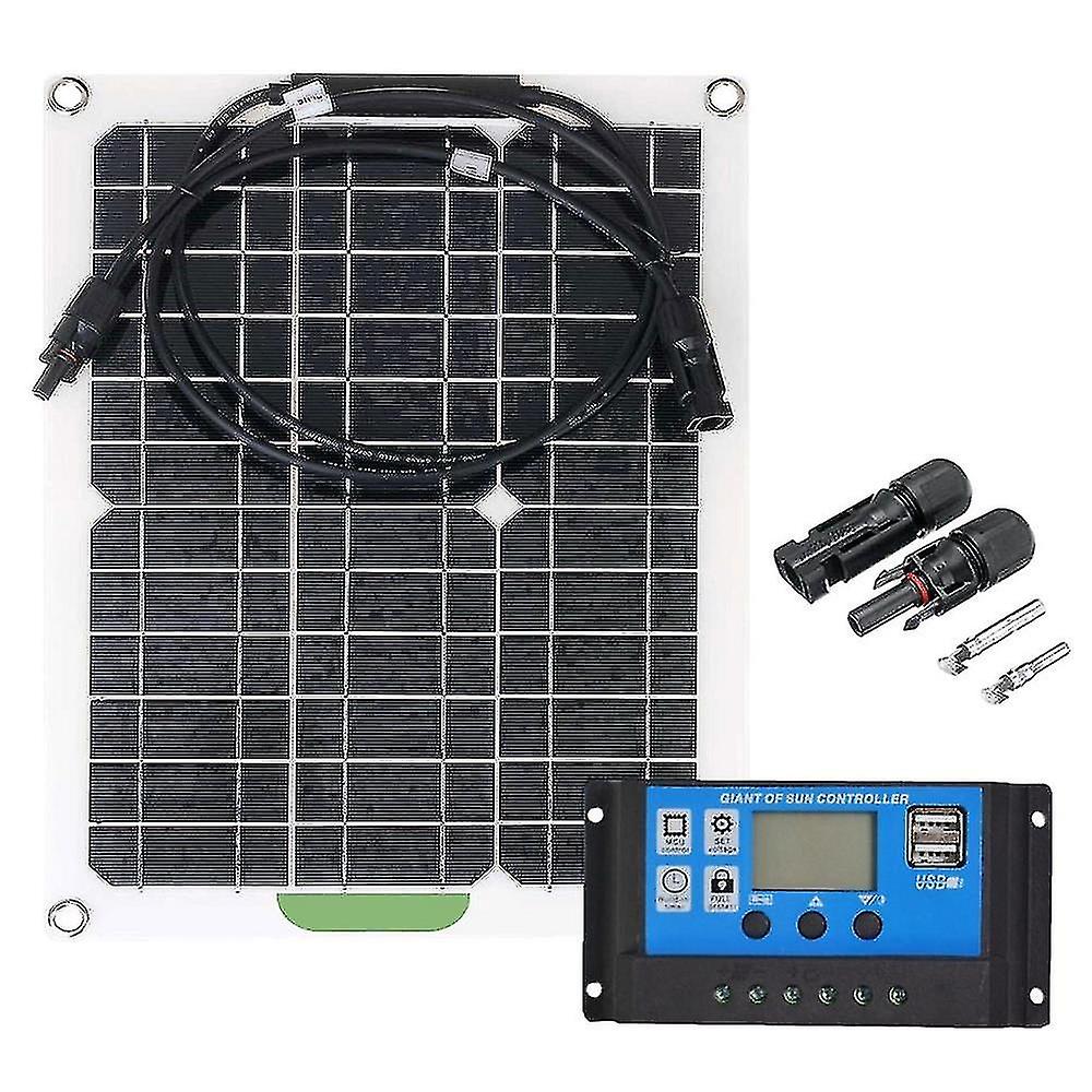 Solar Panel Kit 300w Flexible Monoline Solar Panel 300 Watt Monoline Module 40a Pwms Char For
