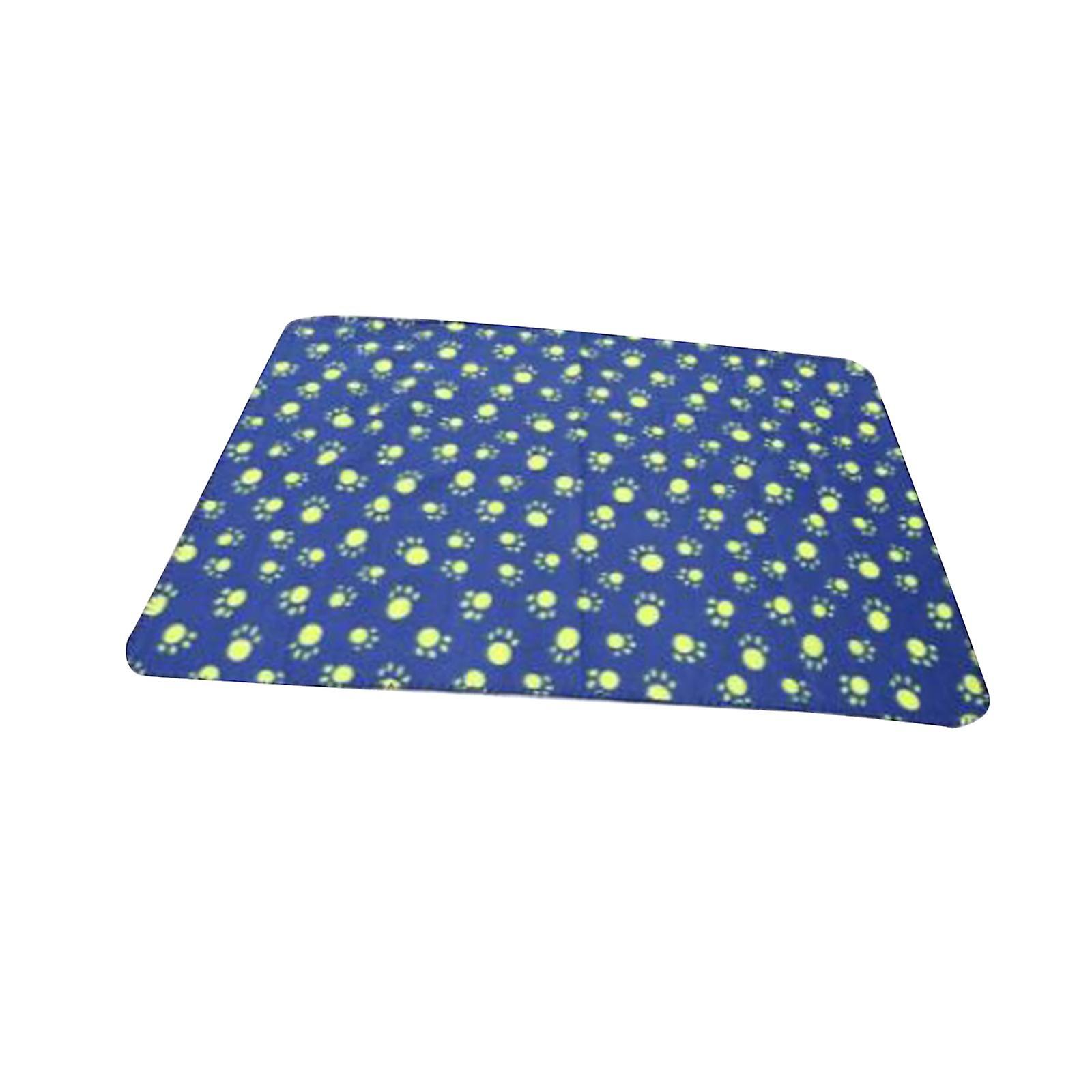 Puppy Blanket for Car Back Seat Warm with Paw Print for Sleeping Car Floors
